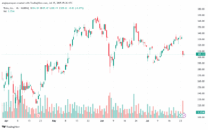 تحليل سهم تسلا الفني TSLA 25-7-2025