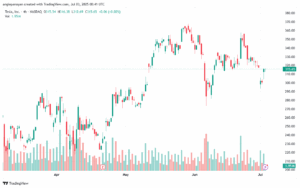 تحليل سهم تسلا الفني TSLA 3-7-2025