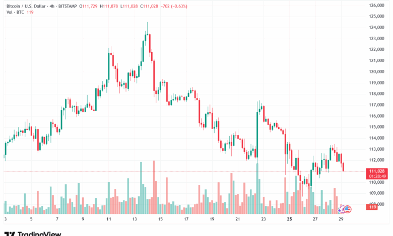 تحليل البتكوين دولار BTCUSD-29-8-2025