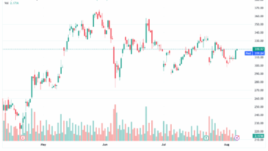 تحليل سهم تسلا الفني TSLA 7-8-2025