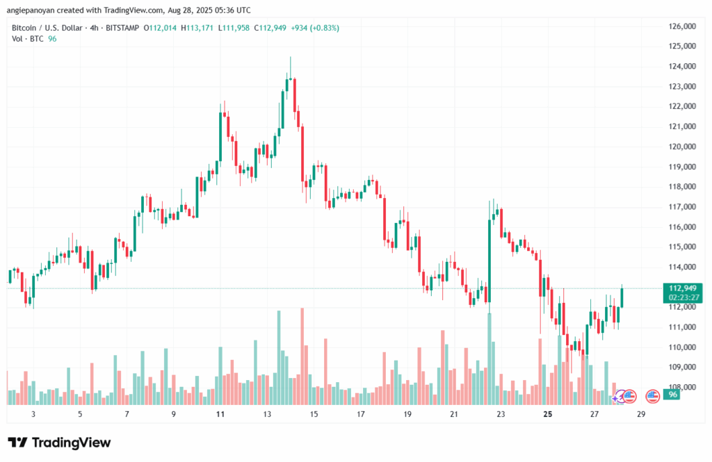 تحليل البتكوين دولار BTCUSD-28-8-2025