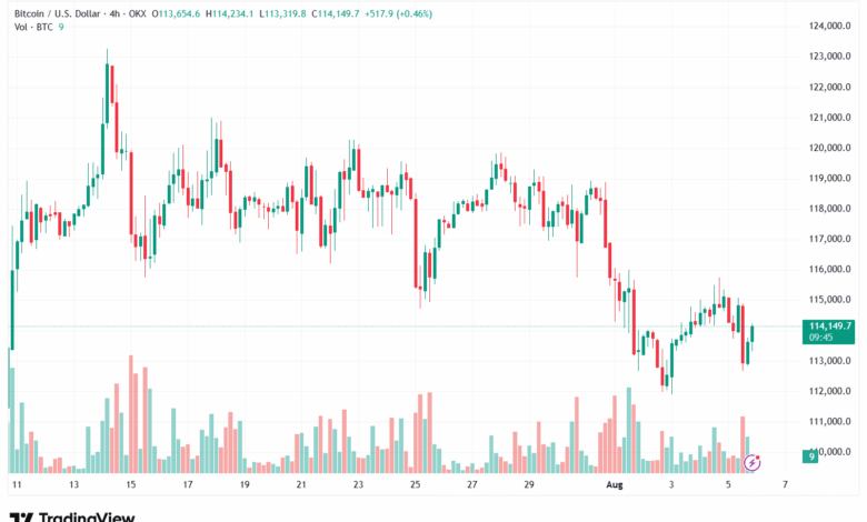 تحليل البتكوين دولار BTCUSD-6-8-2025