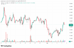 تحليل البتكوين دولار BTCUSD-8-8-2025