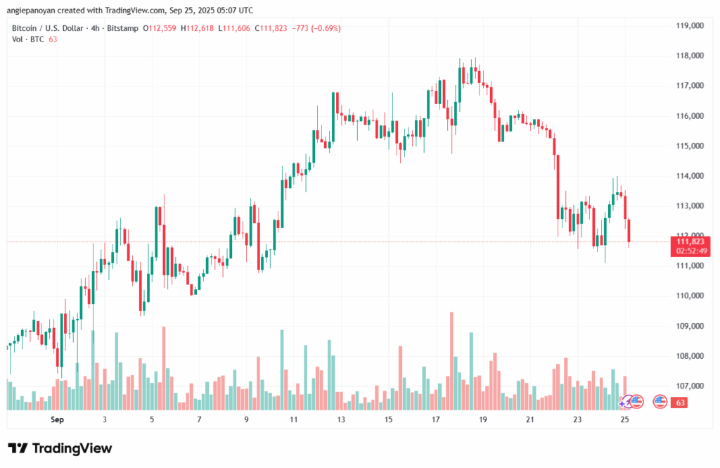 تحليل البتكوين دولار BTCUSD-25-9-2025
