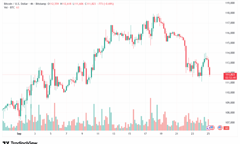 تحليل البتكوين دولار BTCUSD-25-9-2025