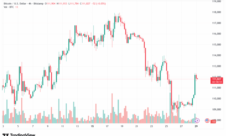 تحليل البتكوين دولار BTCUSD-29-9-2025