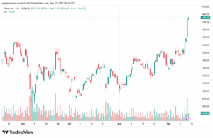 تحليل سهم تسلا الفني TSLA -15-9-2025