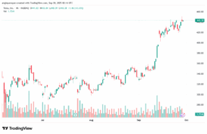 تحليل سهم تسلا الفني TSLA -30-9-2025