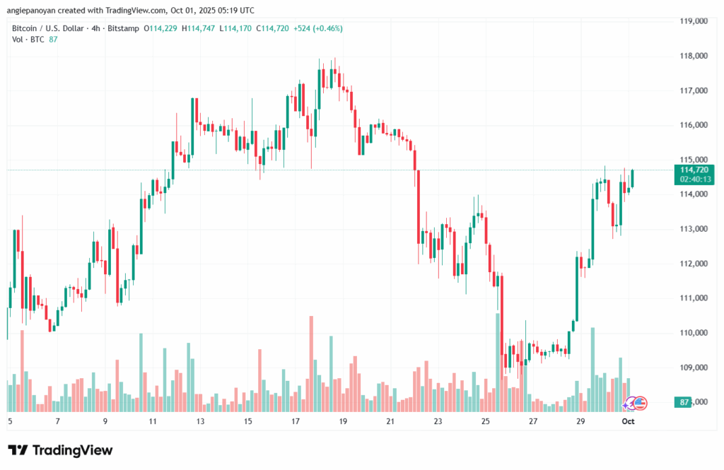 تحليل البتكوين دولار BTCUSD-1-10-2025