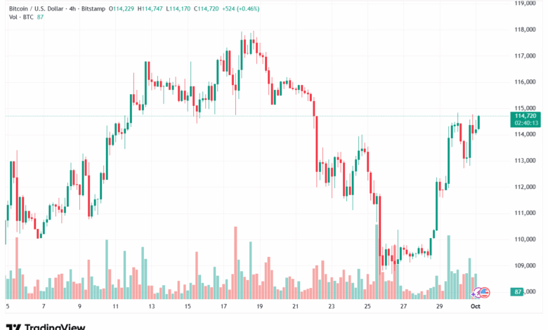 تحليل البتكوين دولار BTCUSD-1-10-2025