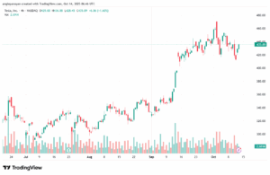 تحليل سهم تسلا الفني TSLA -14-10-2025