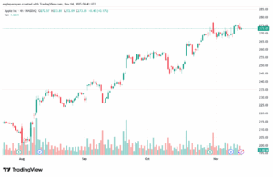 تحليل سهم ابل الفني APPLE-14-11-2025