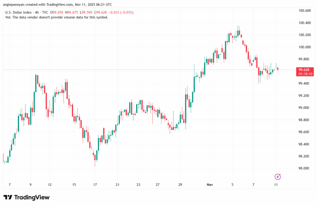 تحليل مؤشر الدولار الامريكي- Dollar Index (DXY)-11/11/2025