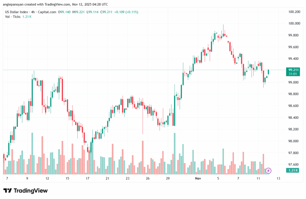 تحليل مؤشر الدولار الامريكي- Dollar Index (DXY)-12/11/2025