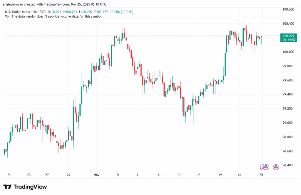 تحليل مؤشر الدولار الامريكي- Dollar Index (DXY)-25/11/2025