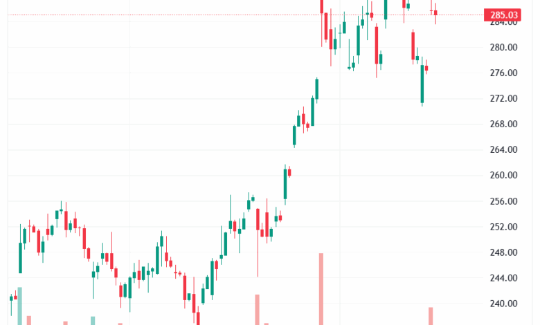 تحليل سهم جوجل الفني Google 18-11-2025