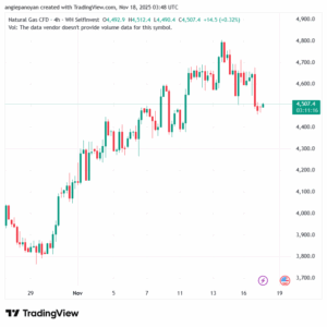 تحليل الغاز الطبيعي NATURAL GAS 18-11-2025