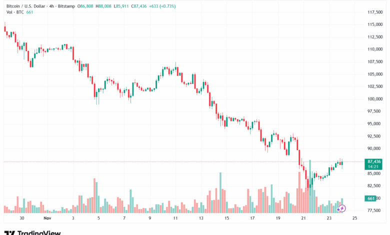 تحليل البتكوين دولار BTCUSD-24-11-2025