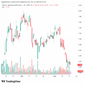 تحليل سهم نيو NIO-18-11-2025