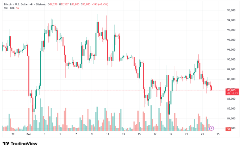 تحليل البتكوين دولار BTCUSD-24-12-2025