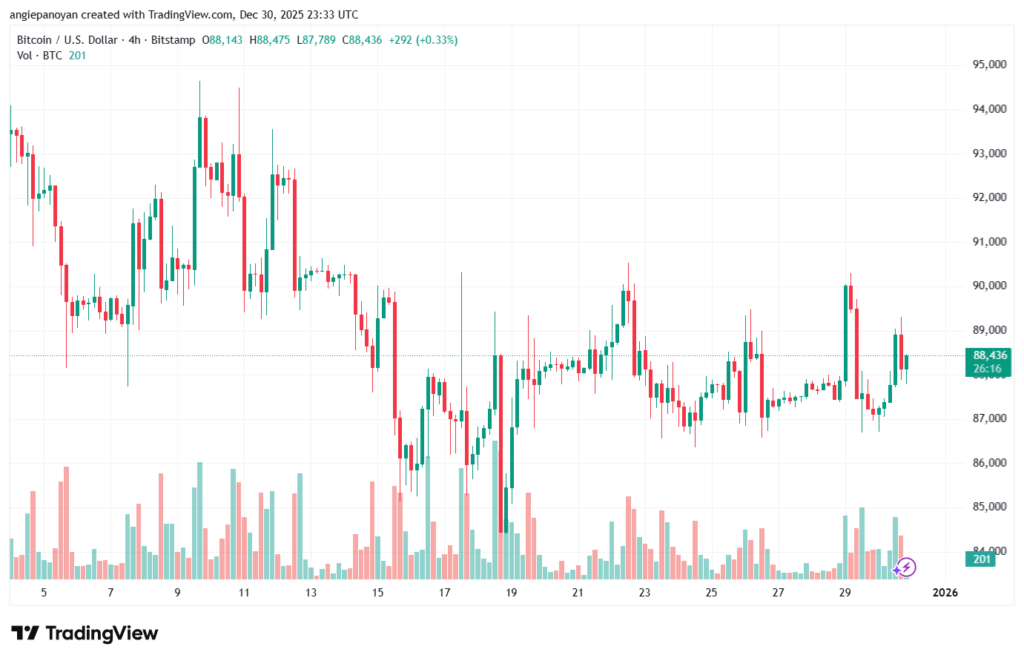 تحليل البتكوين دولار BTCUSD-31-12-2025