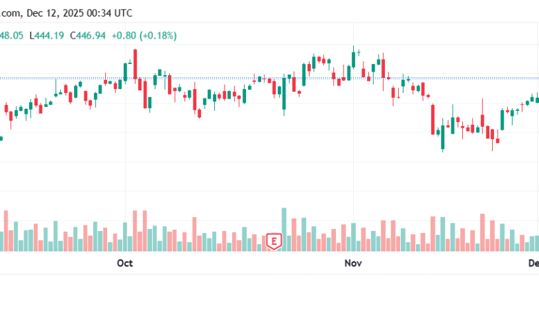 تحليل سهم تسلا الفني TSLA -12-12-2025