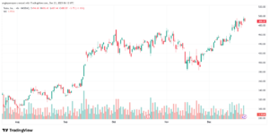تحليل سهم تسلا الفني TSLA -23-12-2025
