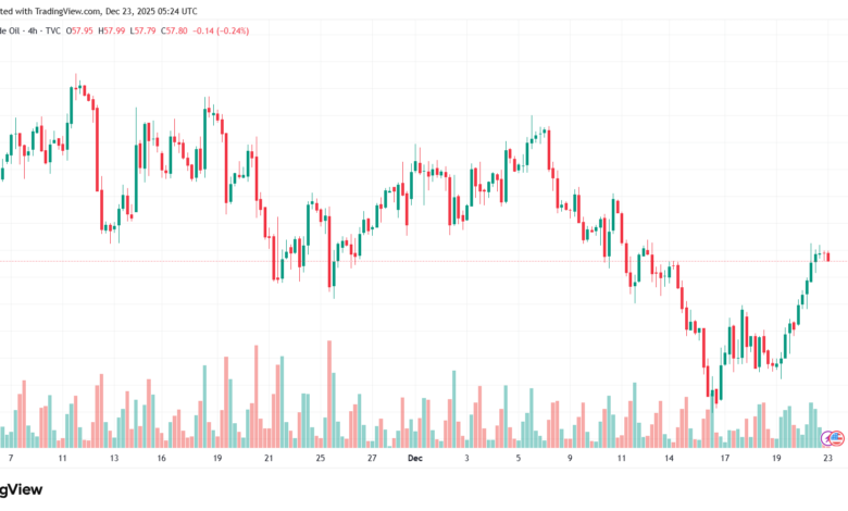 تحليل النفط CRUDE OIL -23-12-2025