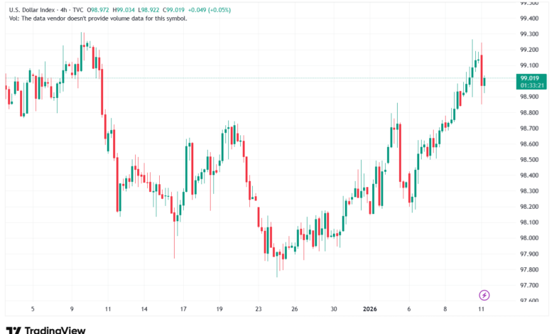 تحليل مؤشر الدولار الامريكي- Dollar Index (DXY)-12/1/2026