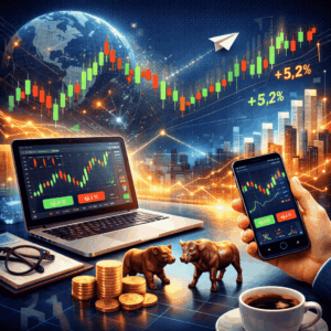 كيفية تداول الأسهم عبر الإنترنت