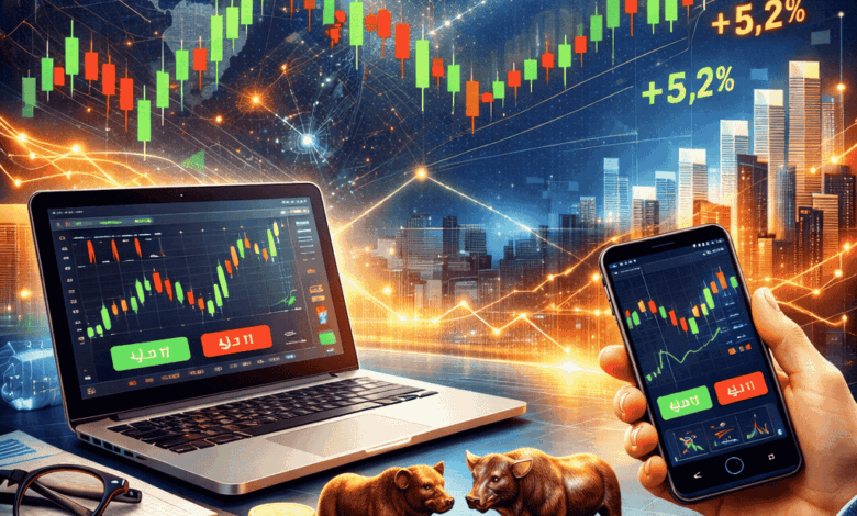 كيفية تداول الأسهم عبر الإنترنت