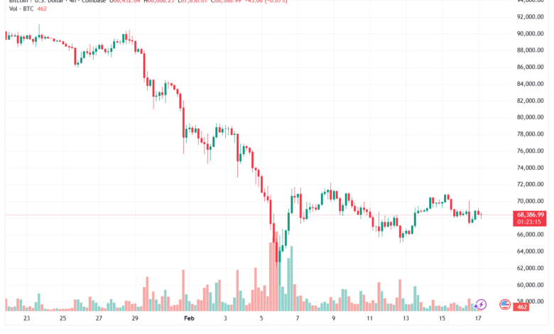 تحليل البتكوين دولار BTCUSD-17-02-2026
