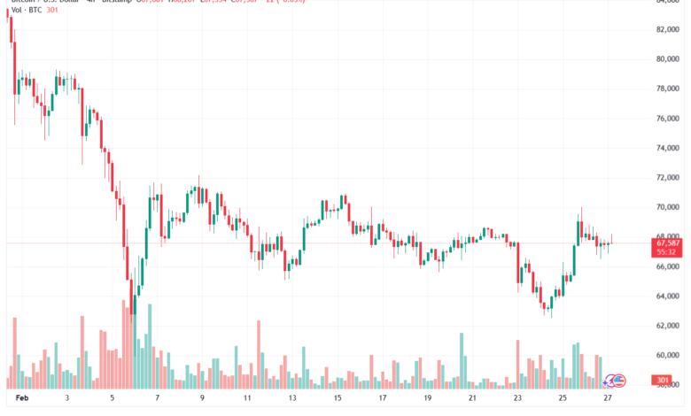 تحليل البتكوين دولار BTCUSD-27-02-2026