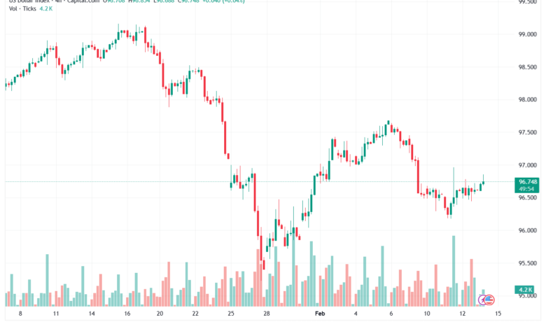 تحليل مؤشر الدولار الامريكي- Dollar Index (DXY)-13/02/2026