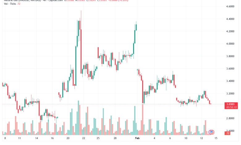 تحليل الغاز الطبيعي NATURAL GAS 13-02-2026