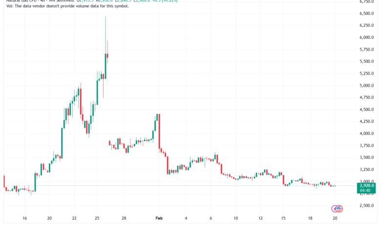 تحليل الغاز الطبيعي NATURAL GAS 20-02-2026