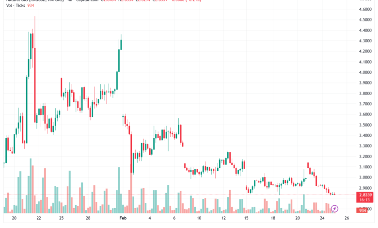 تحليل الغاز الطبيعي NATURAL GAS 25-02-2026
