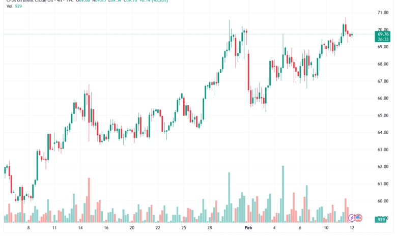 تحليل خام برنت 12-02-2026 BRENT OIL