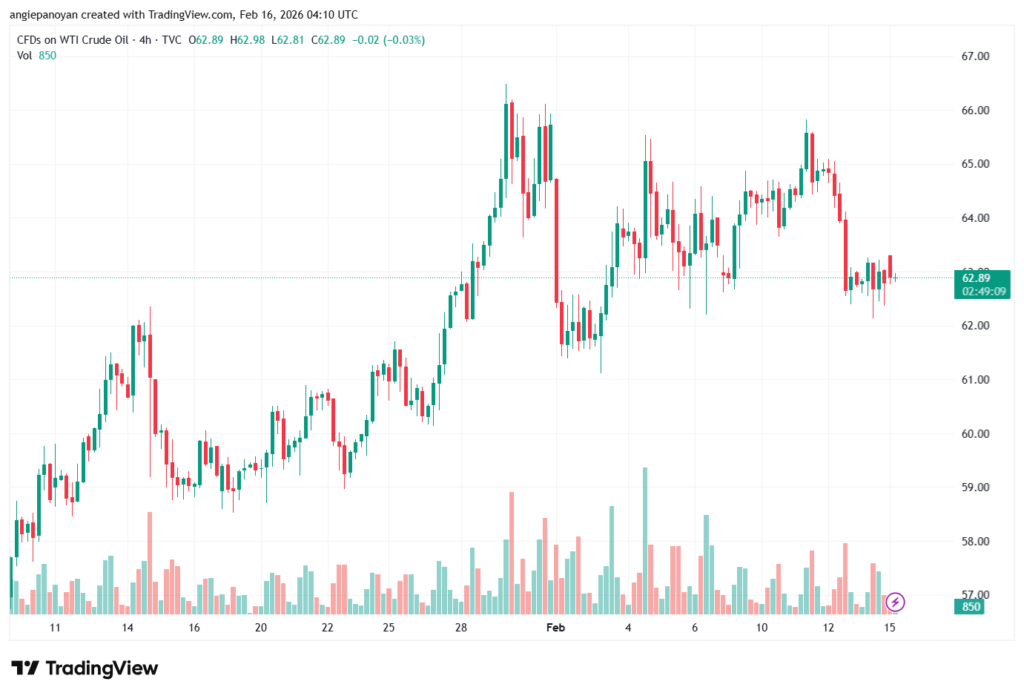 تحليل النفط CRUDE OIL -16-02-2026