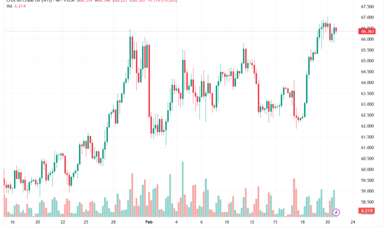 تحليل النفط CRUDE OIL -23-02-2026