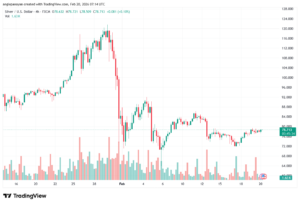 تحليل الفضة 20-02-2026 SILVER XAGUSD