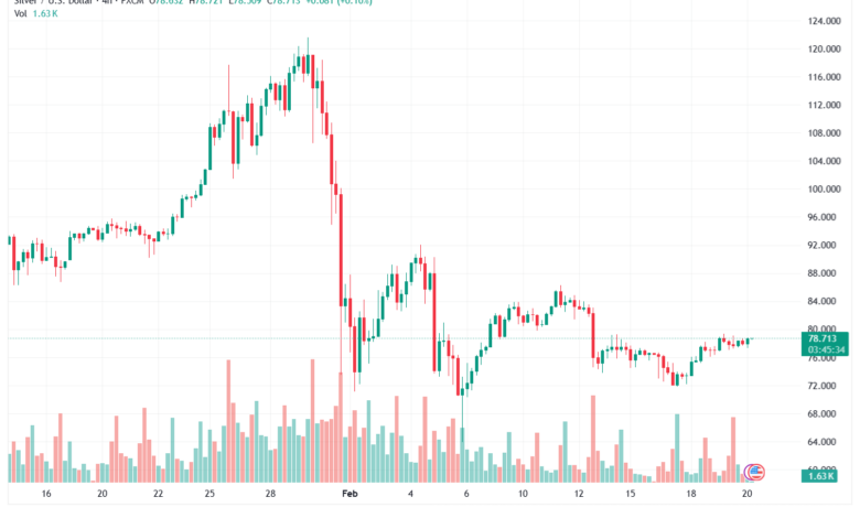 تحليل الفضة 20-02-2026 SILVER XAGUSD