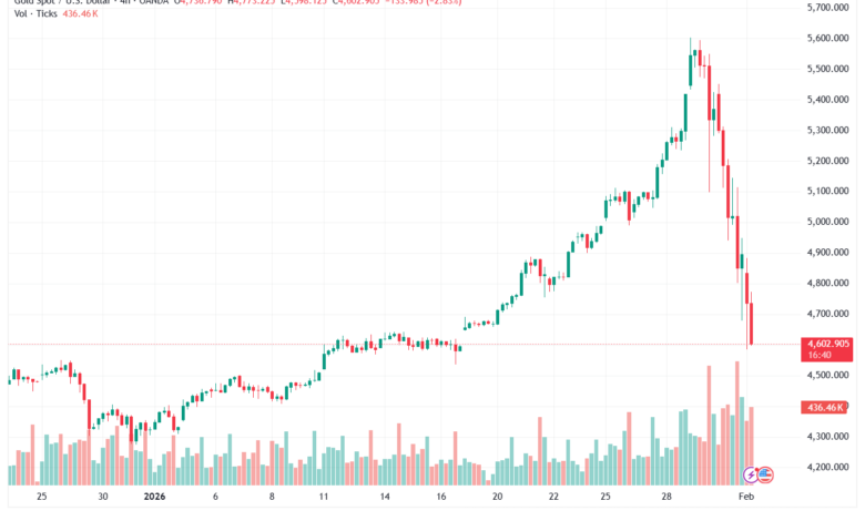 تحليل الذهب-XAUUSD-2-02-2026