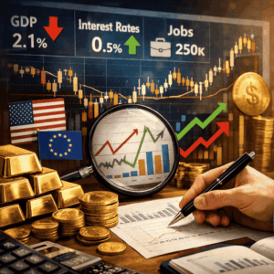 التحليل الأساسي للذهب وتأثير البيانات الاقتصادية