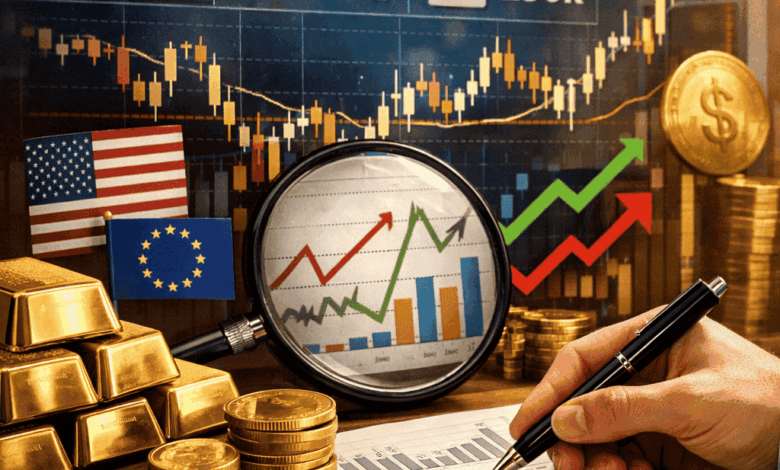 التحليل الأساسي للذهب وتأثير البيانات الاقتصادية