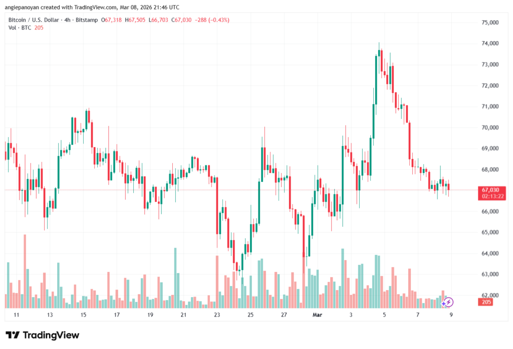 تحليل البتكوين دولار BTCUSD-09-03-2026