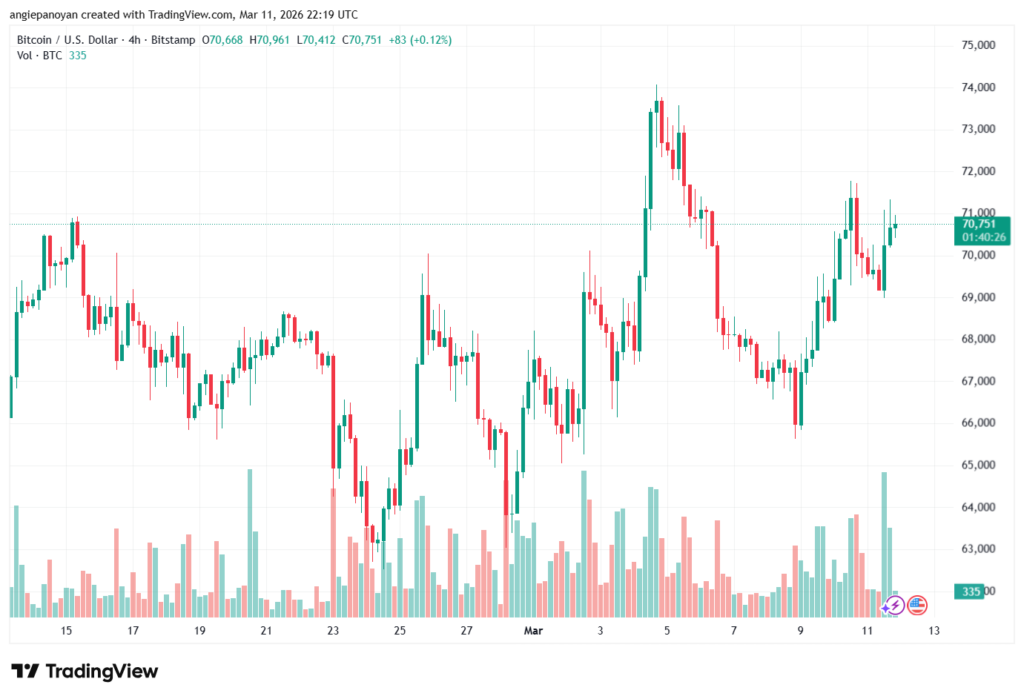 تحليل البتكوين دولار BTCUSD-12-03-2026
