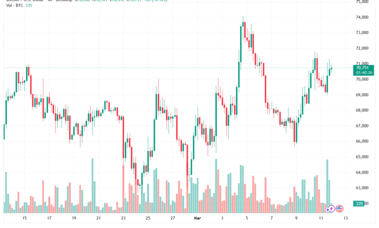 تحليل البتكوين دولار BTCUSD-12-03-2026