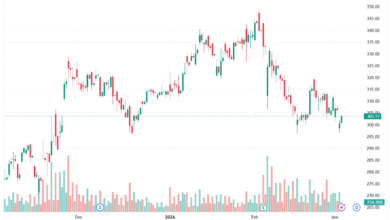 تحليل سهم جوجل الفني Google 04-03-2026