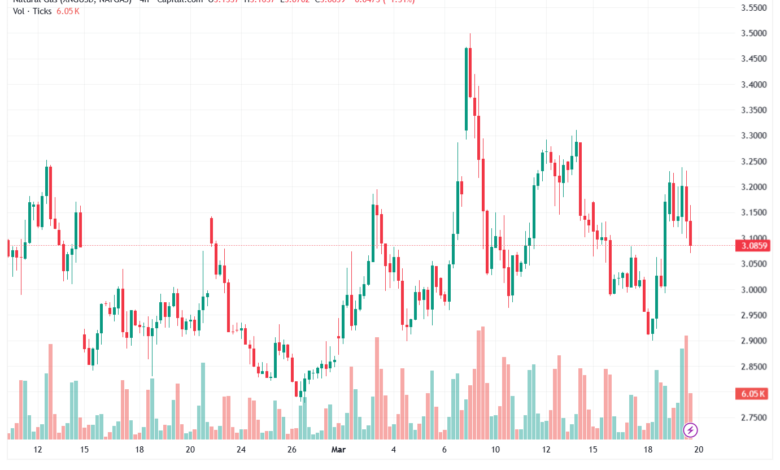 تحليل الغاز الطبيعي NATURAL GAS 20-03-2026